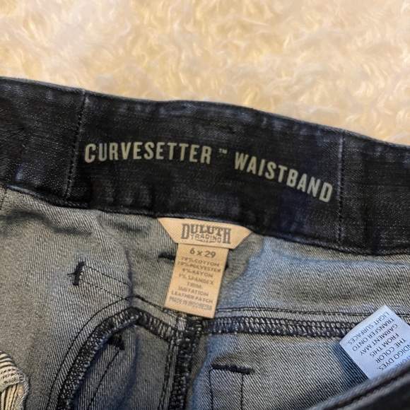 Duluth Trading curve setter waist carpenter jeans - Picture 3 of 7